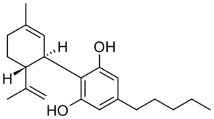 โครงสร้างทางชีวภาพของ Cannabidiol