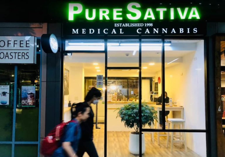 Pure Sativa Medical Cannabis Dispensary view of inside 768x538