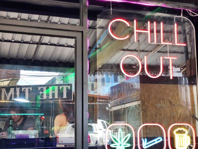 Chill Out Cannabis Bar outside 1 768x576
