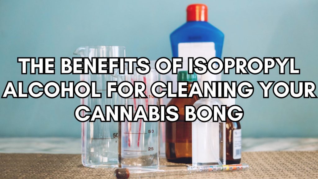 The Benefits of Isopropyl Alcohol for Cleaning Your Cannabis Bong