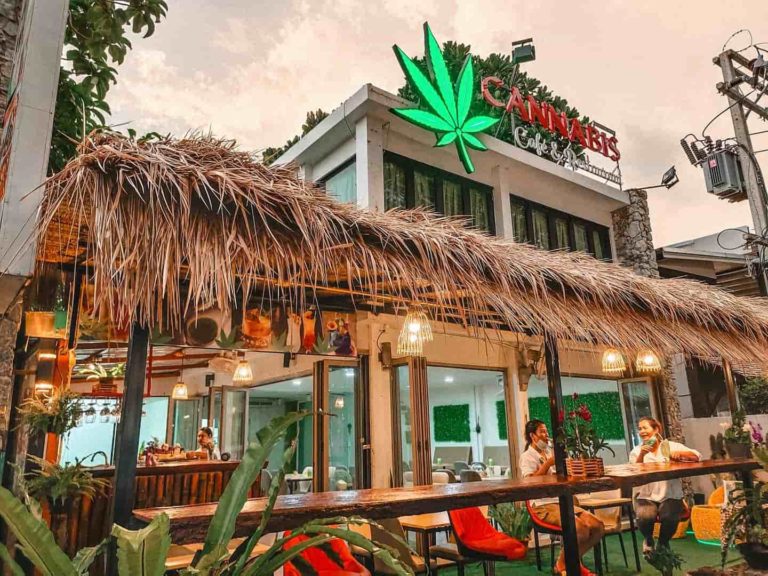 Cannabis cafe restaurant outside 1 768x576