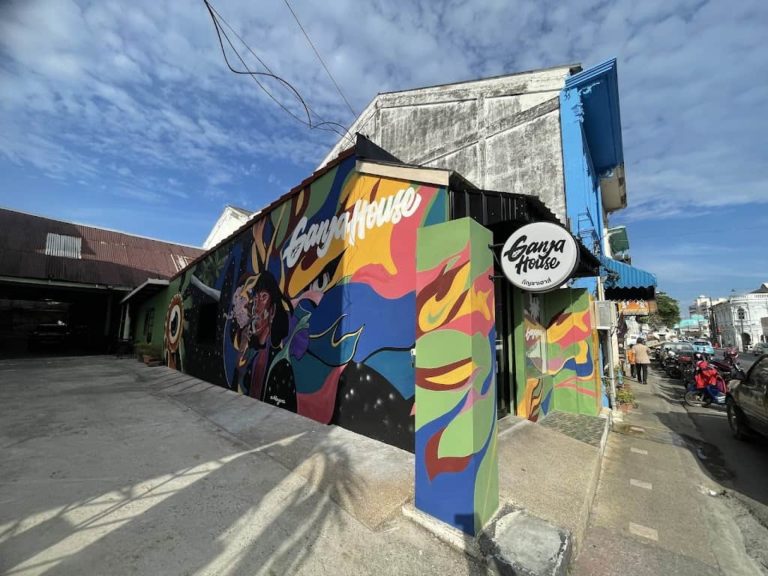 Ganja House Cannabis Dispensary Phuket outside 1 768x576