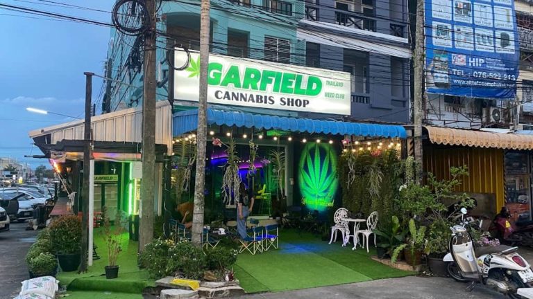 Garfield Thailand Weed Club outside 1 768x432