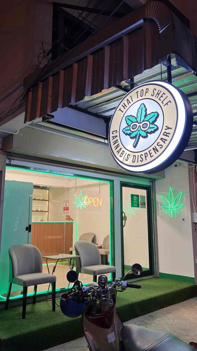 Thai Top Shelf Cannabis Dispensary outside 768x1365